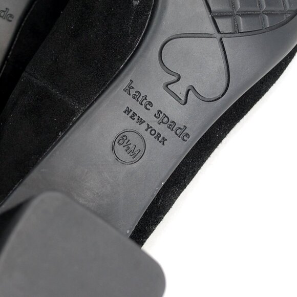 KATE SPADE NEW YORK Beverly Pump Shoes Block Heel Round Toe US 6.5 - Picture 8 of 8